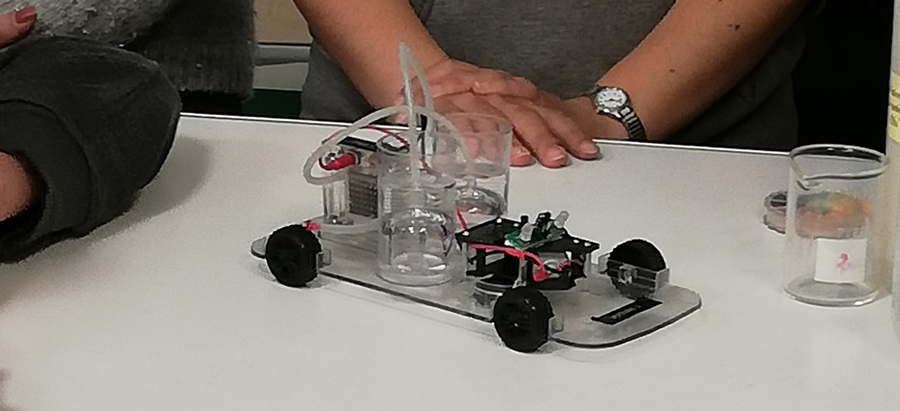 Maquette de voiture à hydrogène - Label RES 2018